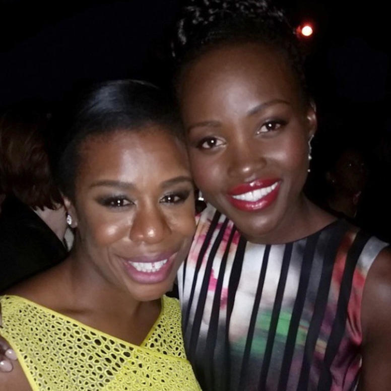 Uzo Aduba, Lupita Nyong'o, SAG Awards Instagram
