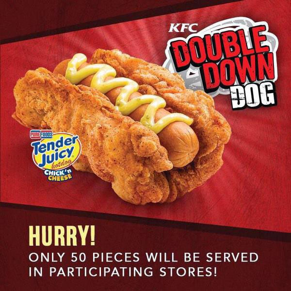 KFC Has Created the Double Down in Hot Dog Form