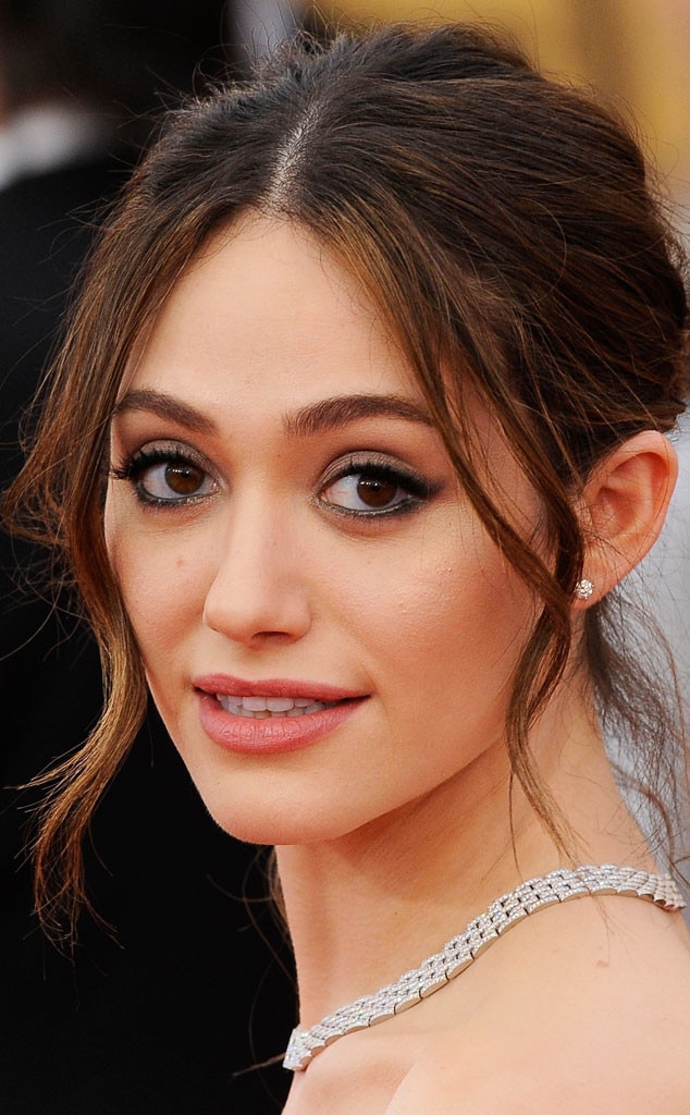 Emmy Rossum From Get The Look Hair And Makeup From The 2015 Sag Awards