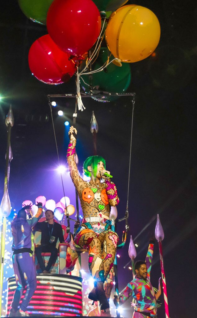 Up In The Air From Katy Perrys Concert Costumes E News 
