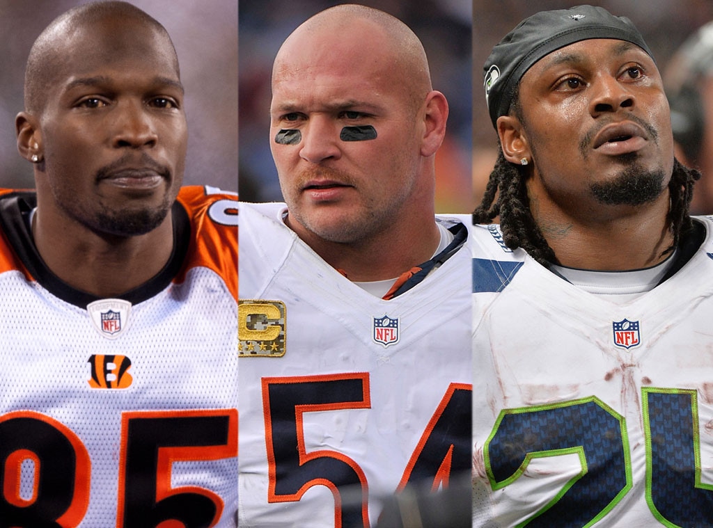 Chad Ochocinco, Brian Urlacher, Marshawn Lynch