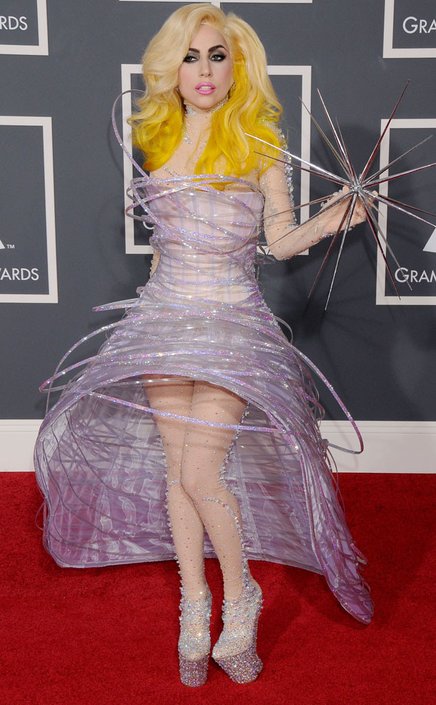 All of Lady Gaga's Unpredictable and Unforgettable Grammy Award Looks