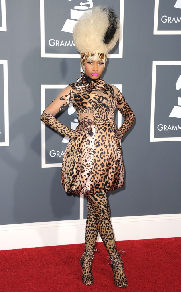 Nicki minaj dress store at the grammys