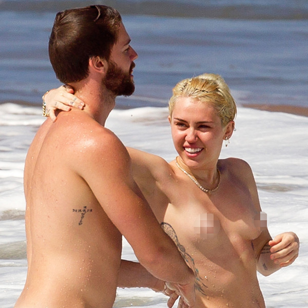 Remember When Miley Swam Topless in Hawaii With BF Patrick?