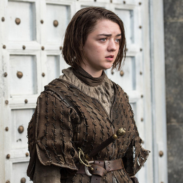 Where Is Arya Gots Maisie Williams Teases Her Epic Mission E Online