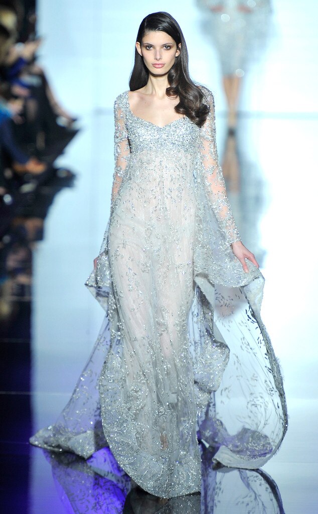 zuhair murad silver dress