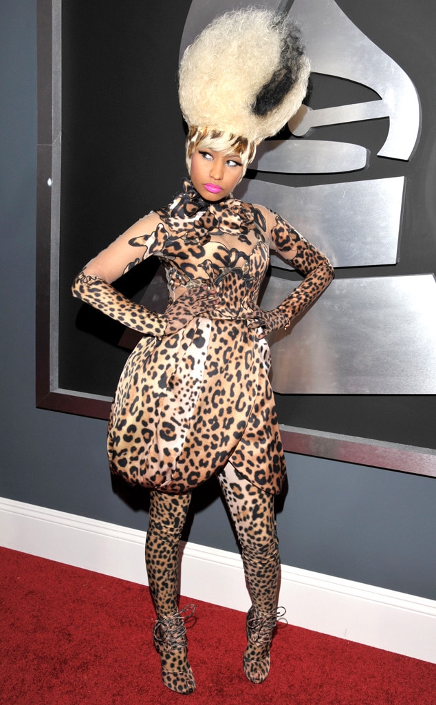 Nicki Minaj from Stars' First Grammys E! News