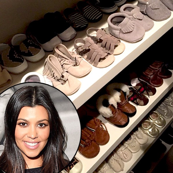 Kourtney Kardashian S Shoe Game Makes Sister Kim S Closet Look