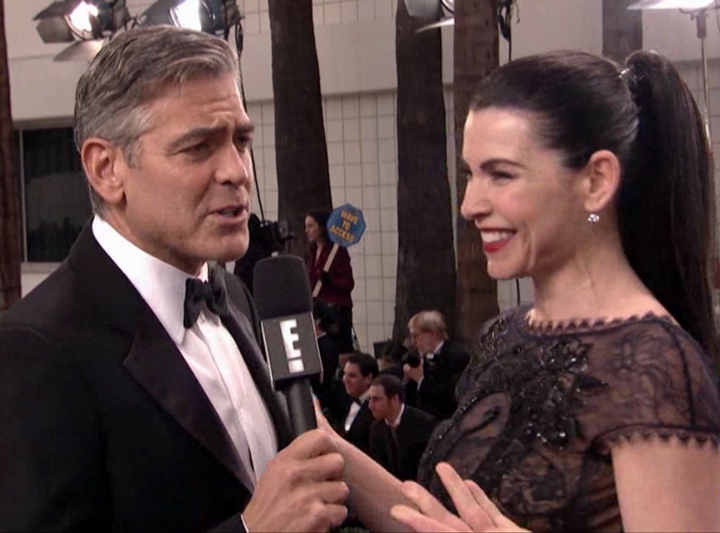 George Clooney, Julianna Margulies, Red Carpet
