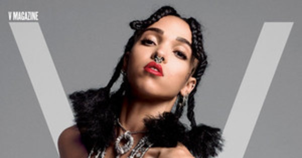FKA twigs Goes Topless, Looks Nearly Naked for V 