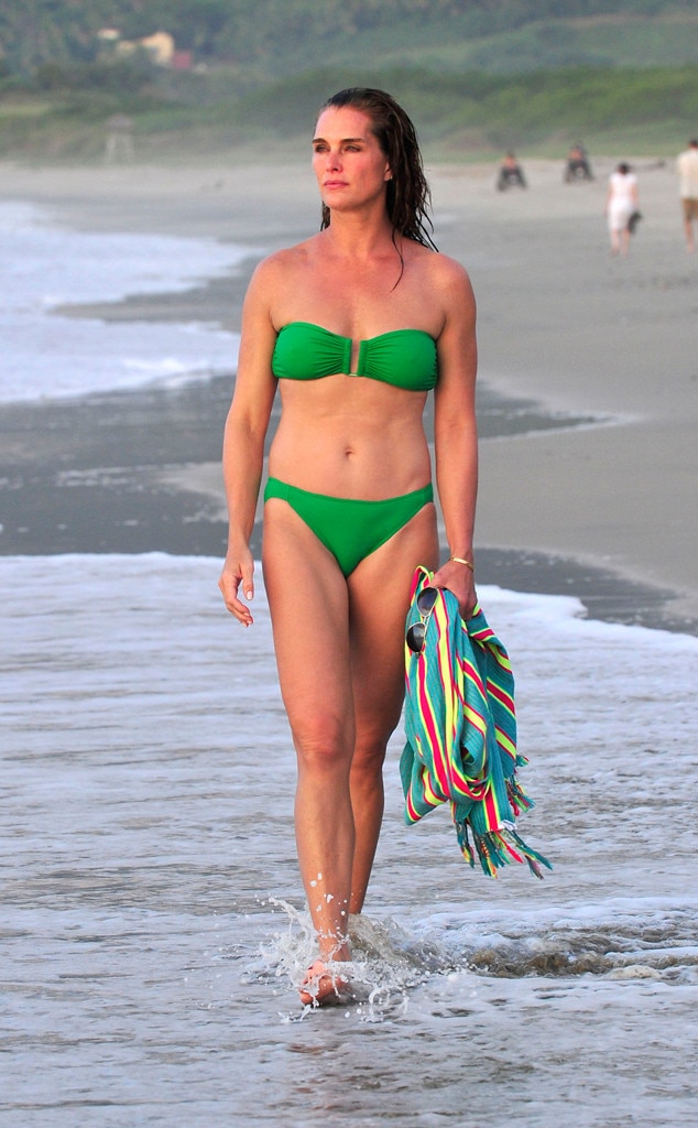 See Brooke Shields Rock a Bikini at Age 49