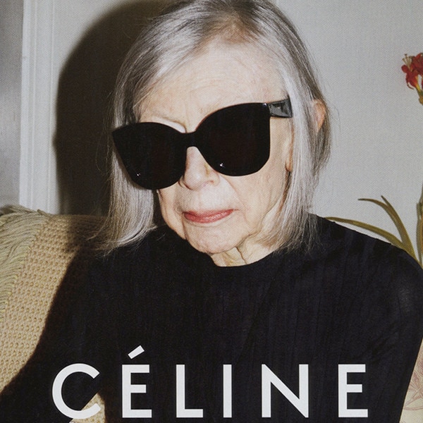 Céline Taps Writer Joan Didion, 80, for Spring 2015 Campaign - E
