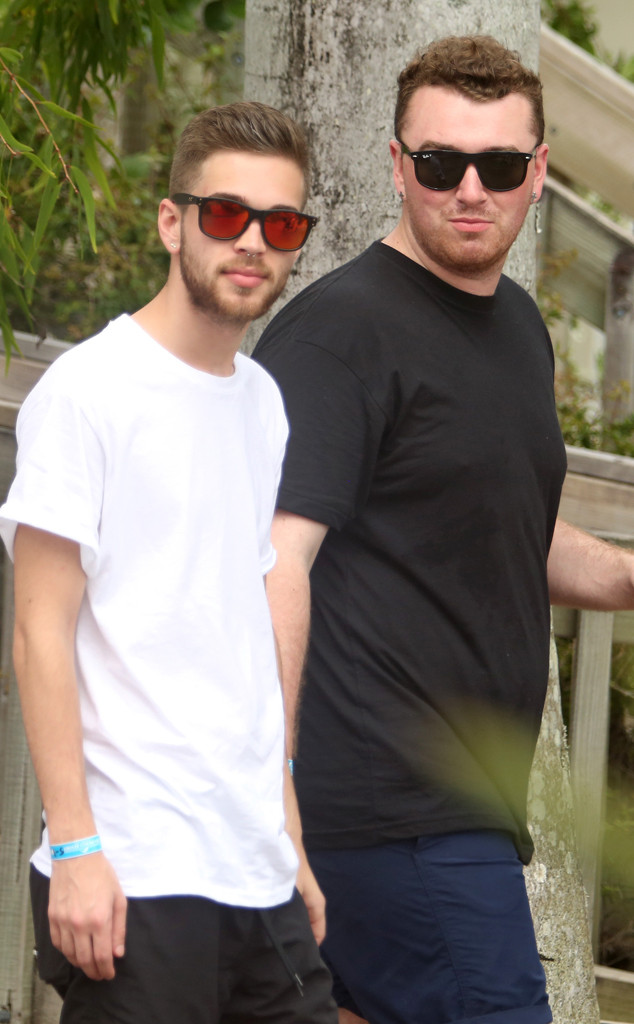 Sam Smith & New Boyfriend Play With Dolphins See the Cute Pics!