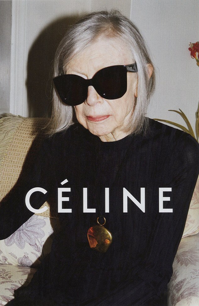 Céline Taps Writer Joan Didion, 80, for Spring 2015 Campaign - E