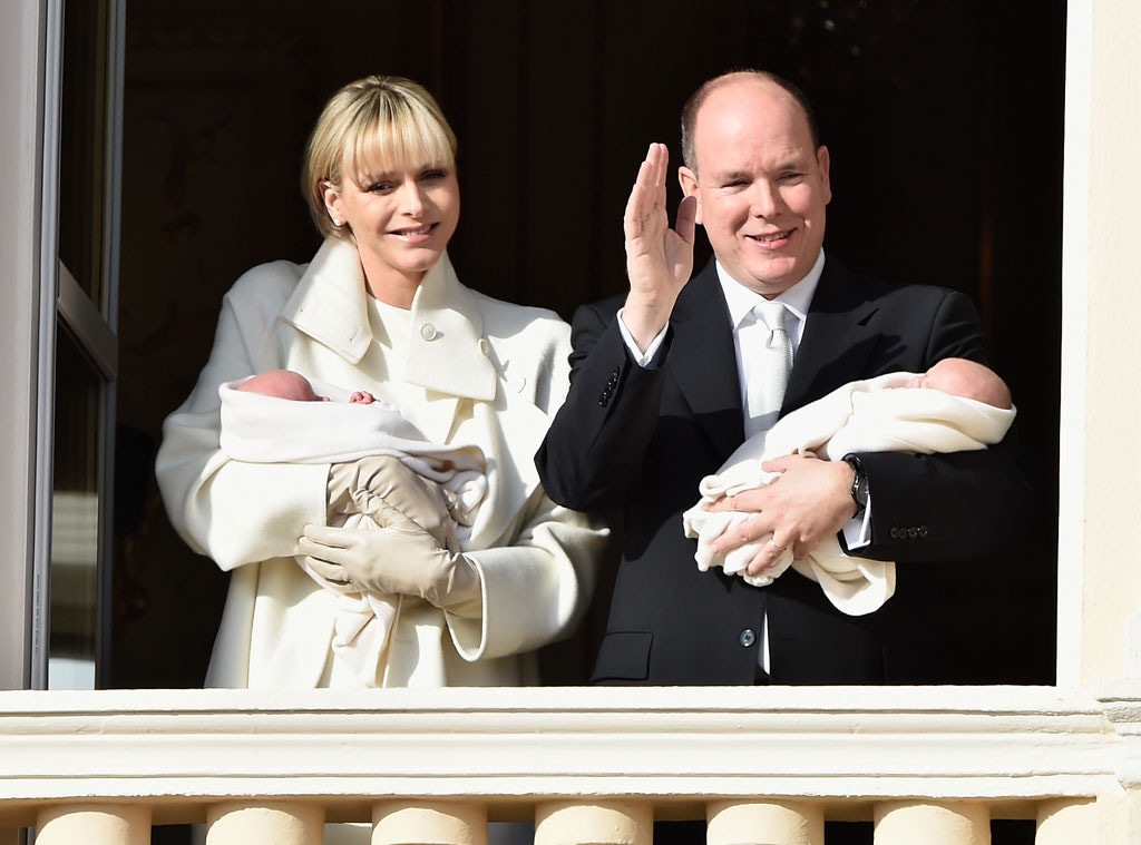 Prince Albert II of Monaco, Princess Charlene of Monaco, Twins