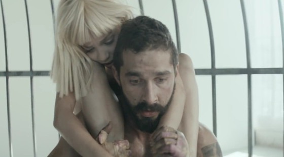 Sia, Shia LaBeouf, Maddie Ziegler, Elastic Heart