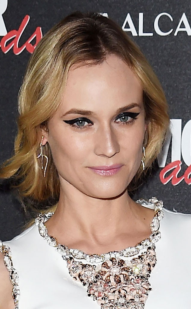 Diane Kruger Accentuates her Natural Beauty with Brown Eye Makeup