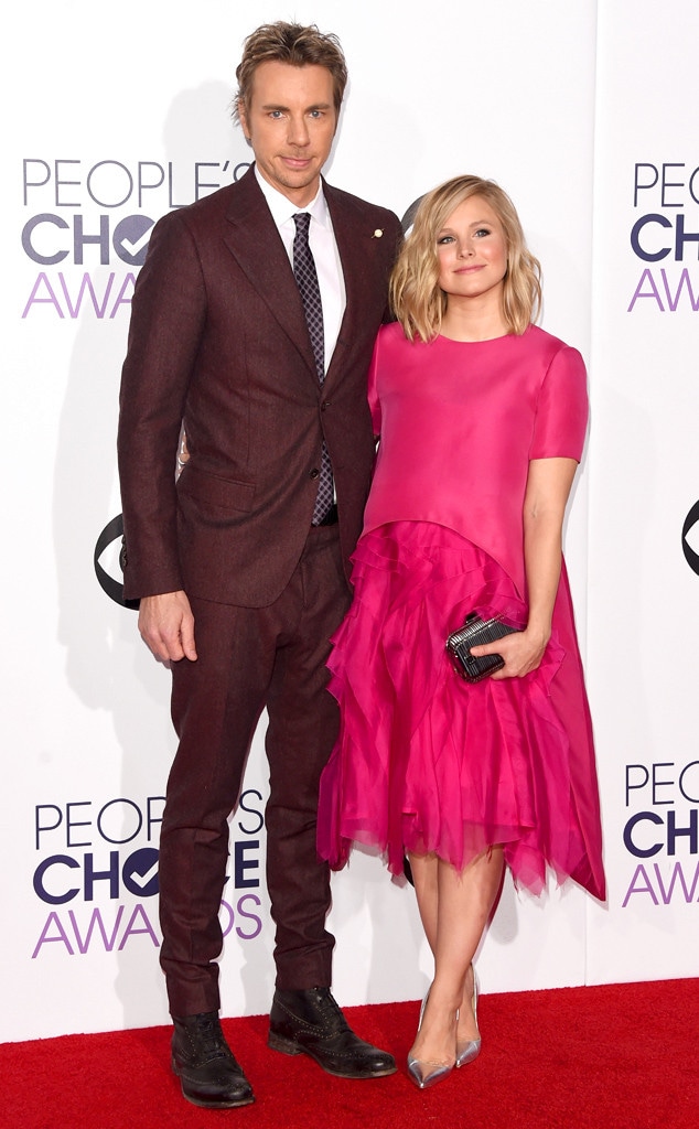 Dax Shepard, Kristen Bell, Peoples Choice Awards