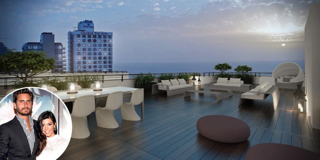 Scott Disick, Kourtney Kardashian, Tel Aviv Apartment