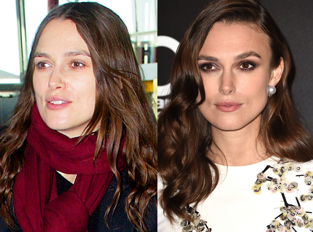 keira knightley without makeup