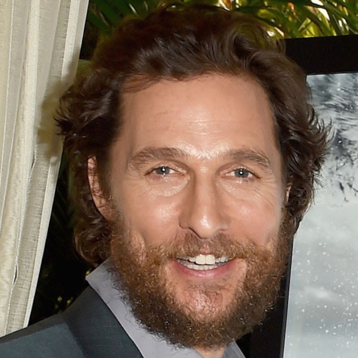 What S Up With Matthew Mcconaughey S Bushy Beard Look E Online Ca