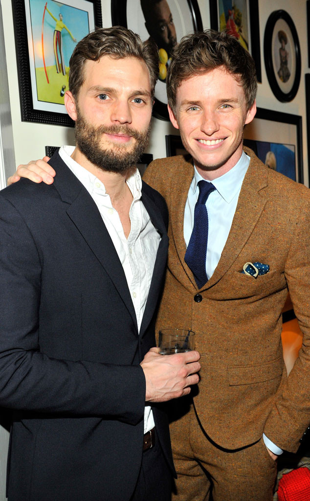 Jamie Dornan & Eddie Redmayne from Party Pics: 2015 Golden Globes | E! News