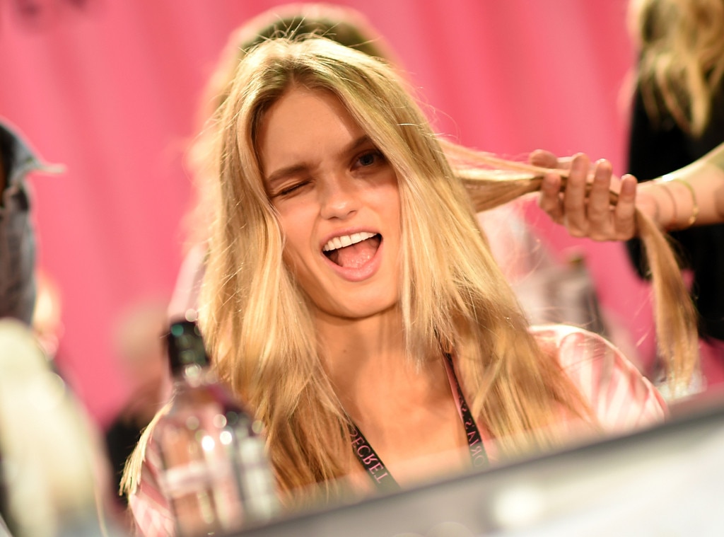 Romee Strijd From Backstage At The 2015 Victorias Secret Fashion Show 1291
