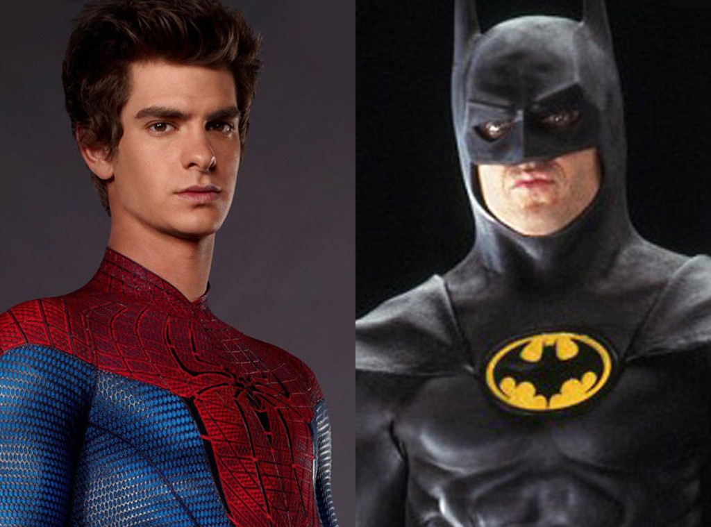 Michael Keaton, Batman, Andrew Garfield, Spiderman