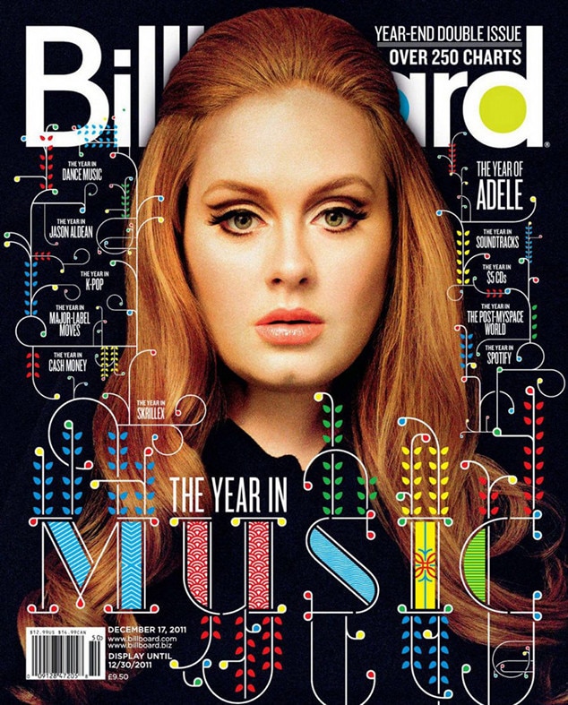 Billboard, Dec. 17, 2011 from Adele's Magazine Covers | E! News