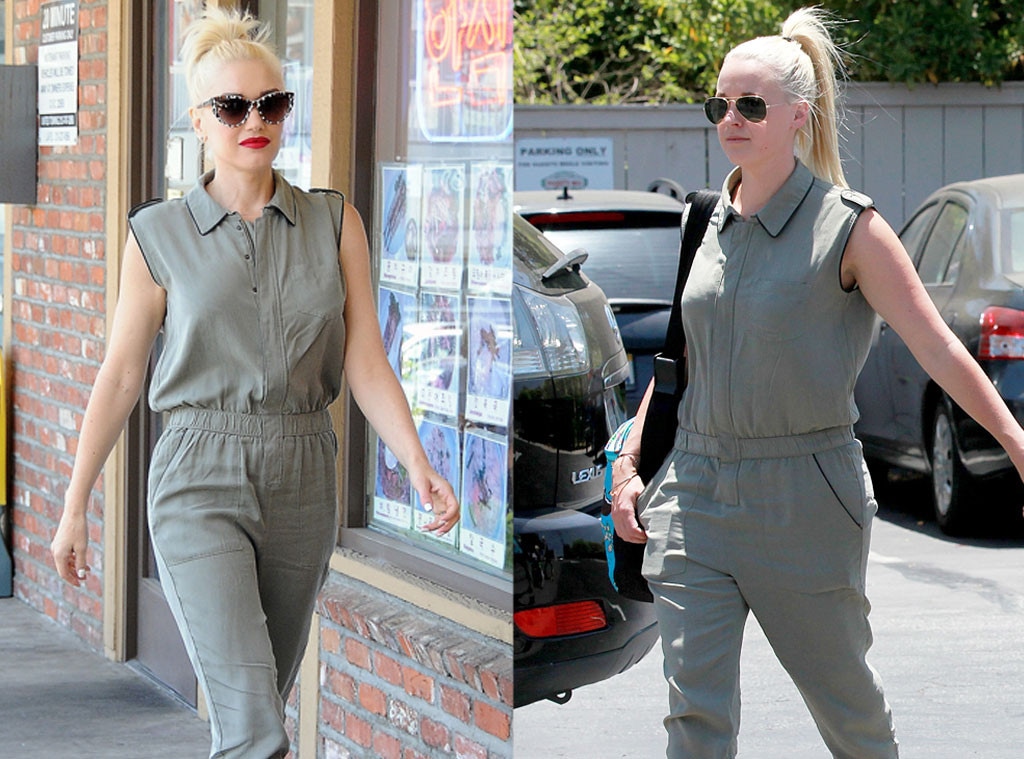 Gwen Stefani, Mindy Mann, Fashion Comparison