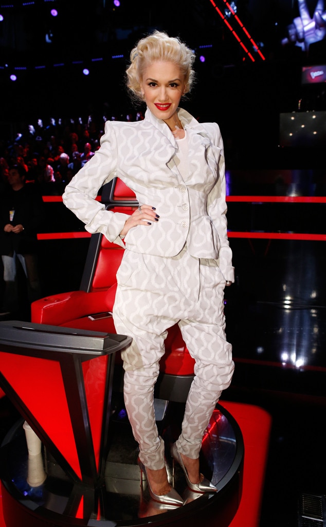 Diva Moment From Gwen Stefani S The Voice Looks E News