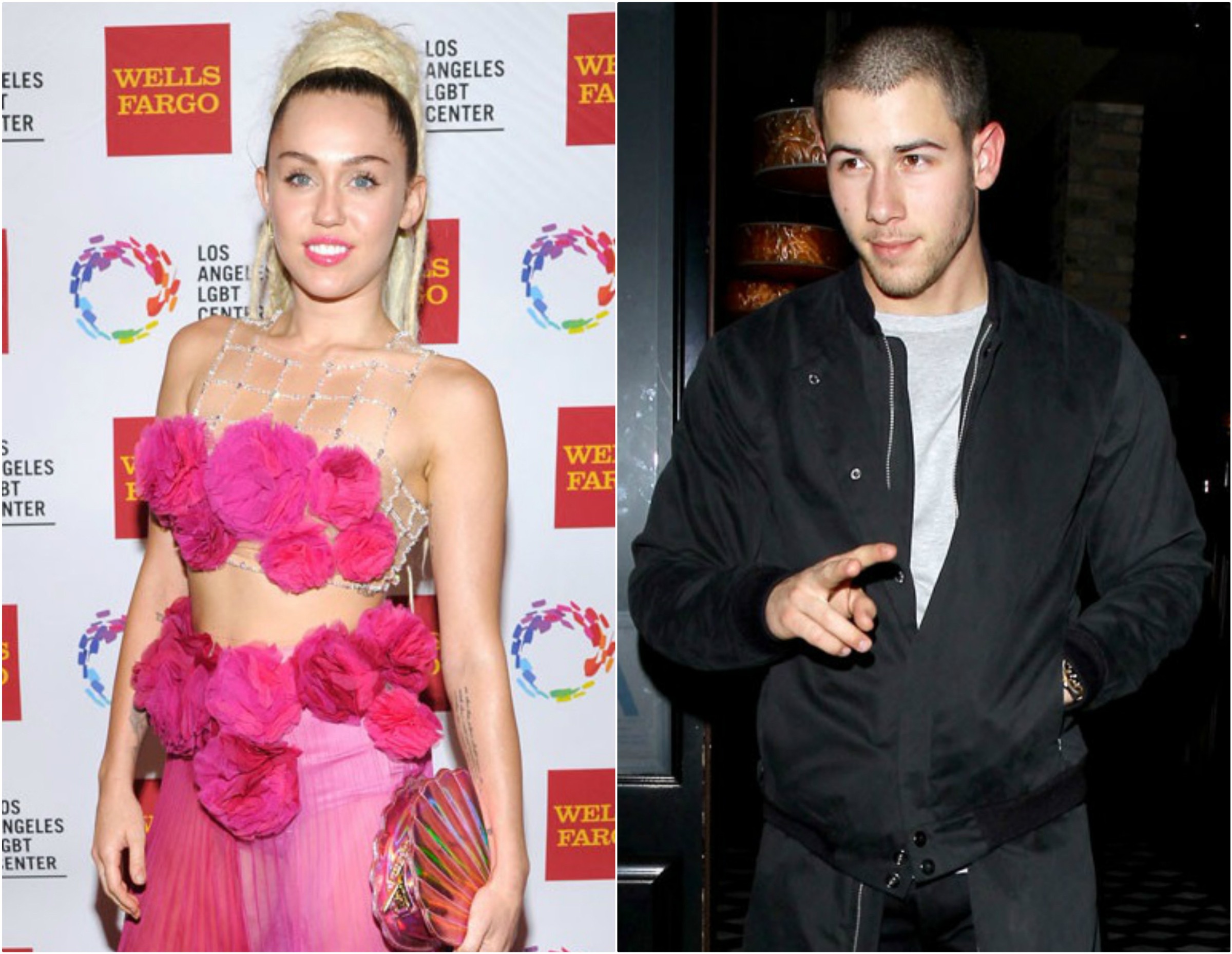 Miley Cyrus, Nick Jonas