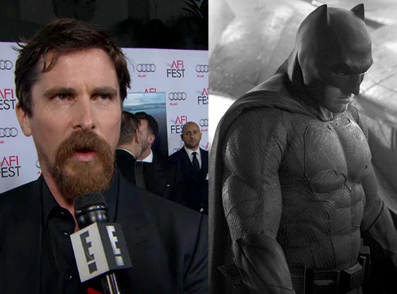 Christian Bale Talks Batman v Superman: Dawn of Justice - E! Online