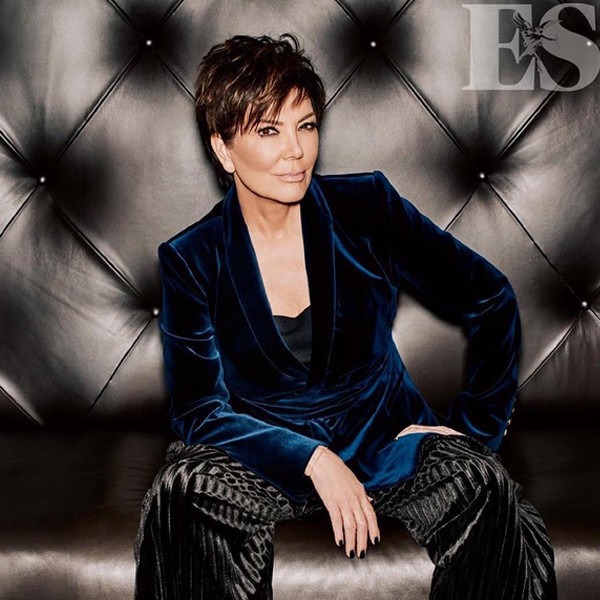 Kris Jenner, Instagram, Evening Standard Magazine