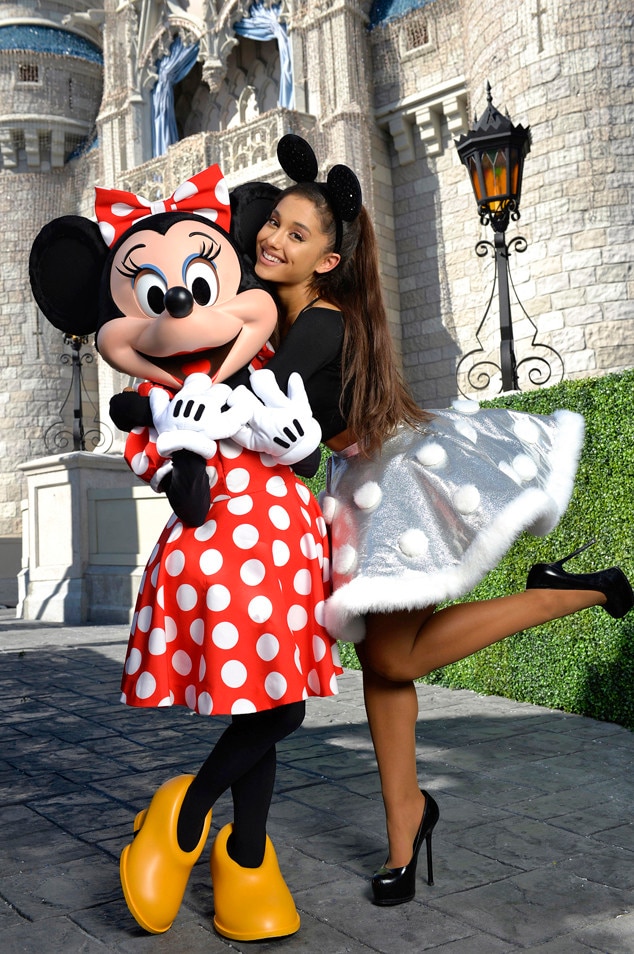 Ariana Grande from Stars at Disneyland & Disney World | E! News