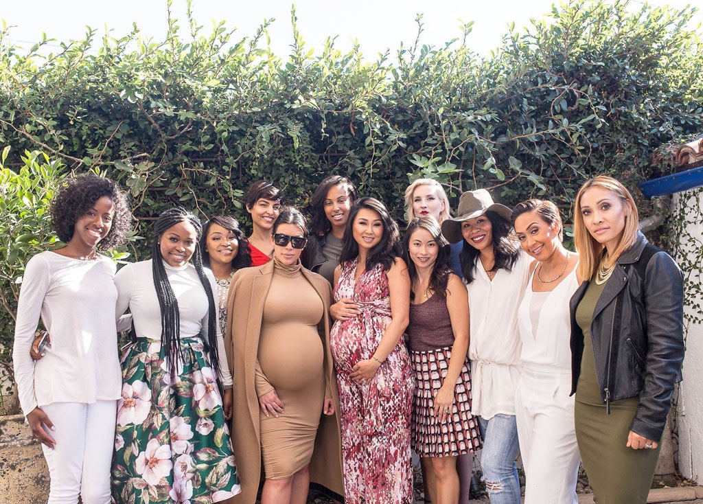 Tracy Nguyen Romulus, Kim Kardashian, Baby Shower