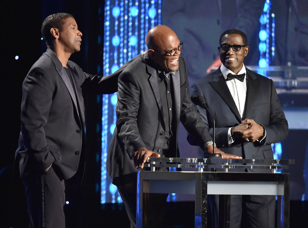 Denzel Washington, Samuel L. Jackson & Wesley Snipes from 2015 ...