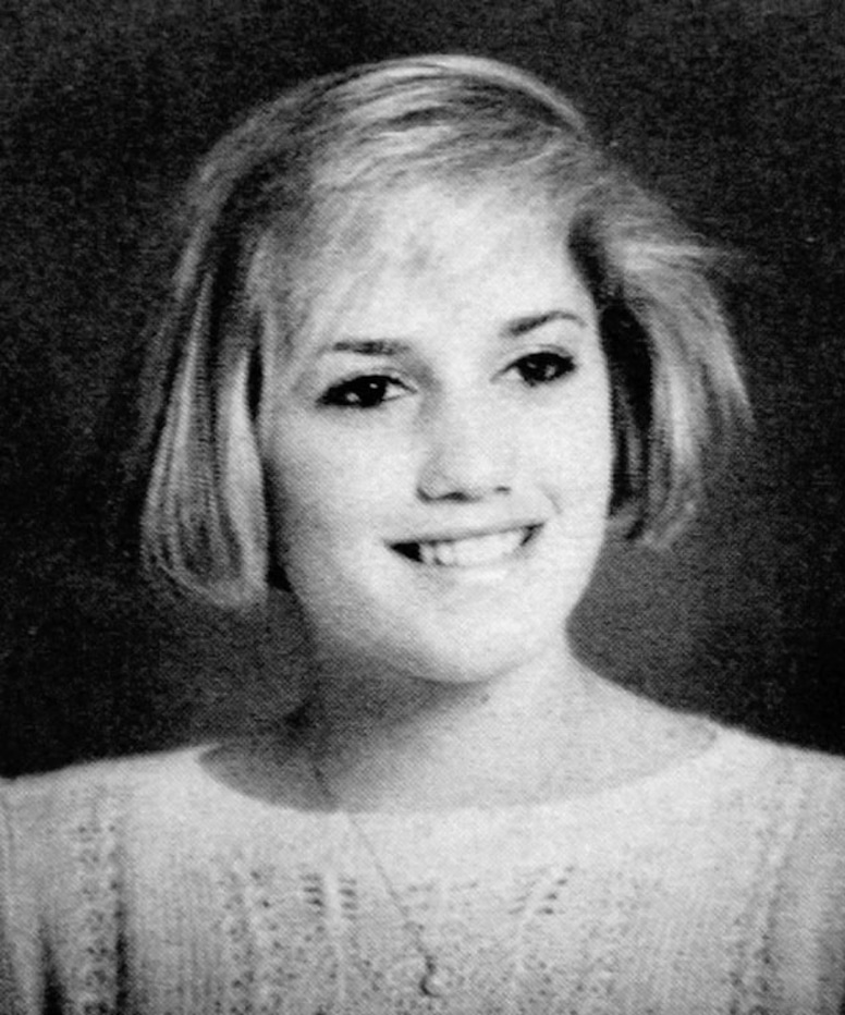 Gwen Stefani Yearbook Photos