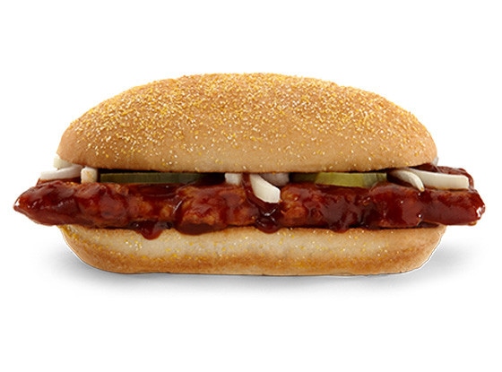 Fast food items we miss, McDonald's McRib