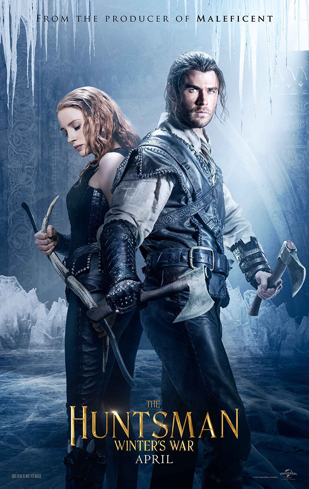 Jessica Chastain And Chris Hemsworth From The Huntsman Winters War