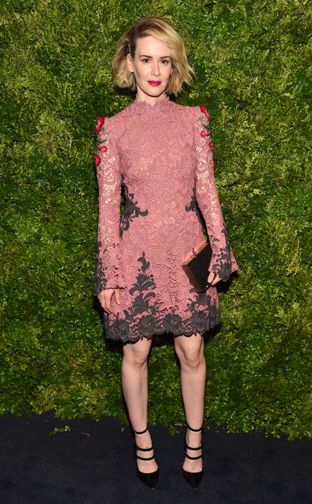 Feminine With An Edge from Sarah Paulson's Best Looks | E! News