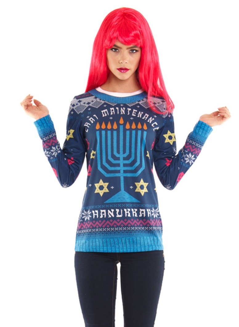 Hanukkah sweater