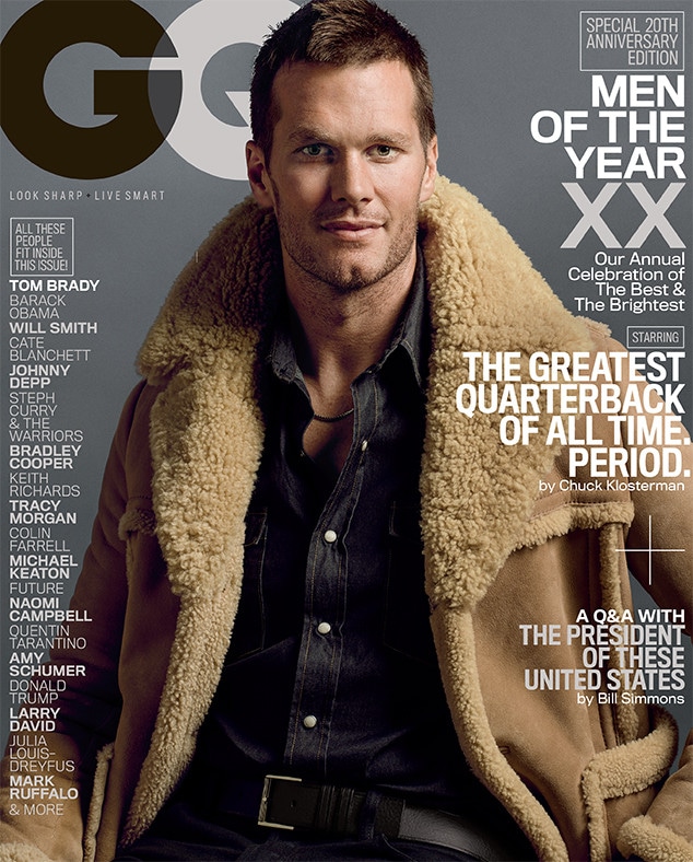 Tom Brady, GQ Men of the Year