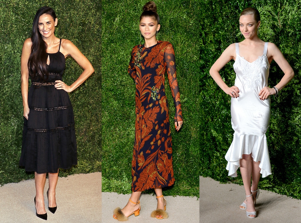 Demi Moore, Zendaya, Amanda Seyfried, CFDA/Vogue Awards