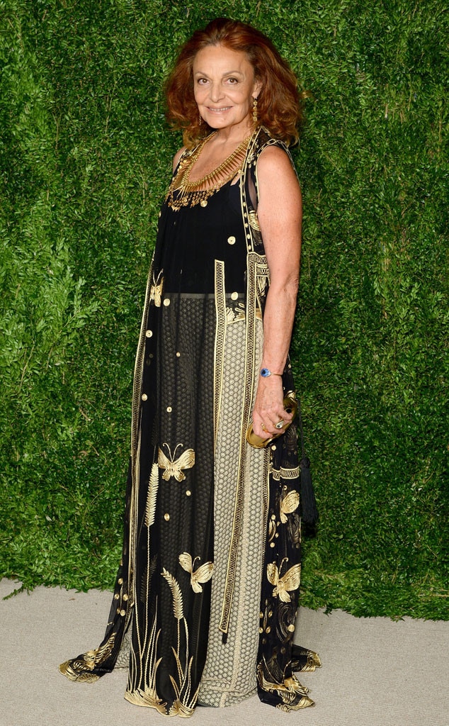 Diane Von Furstenberg from 2015 CFDA/Vogue Fashion Fund Awards Arrivals ...