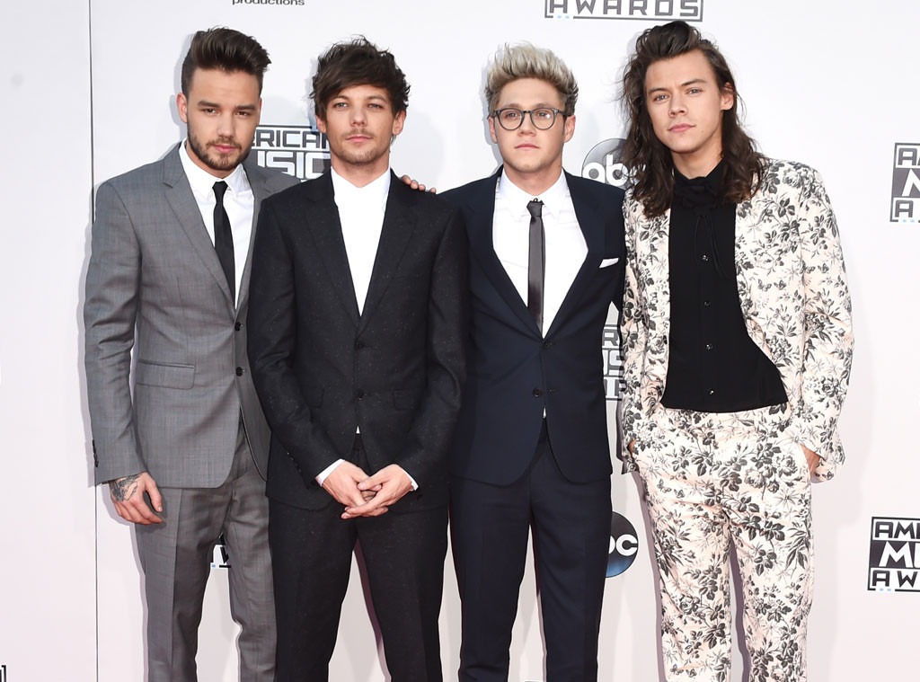 Liam Payne, Louis Tomlinson, Niall Horan, Harry Styles, One Direction, 2015 American Music Awards 
