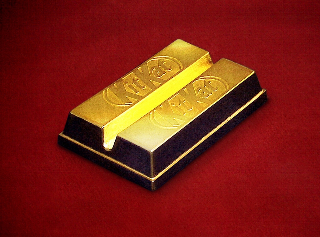Golden Kit Kat Bars