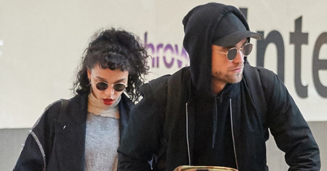 Robert Pattinson and FKA twigs Make Their Way Back to London - E! Online