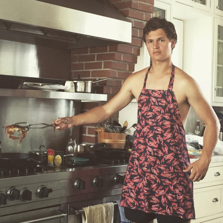 Ansel Elgort, Instagram