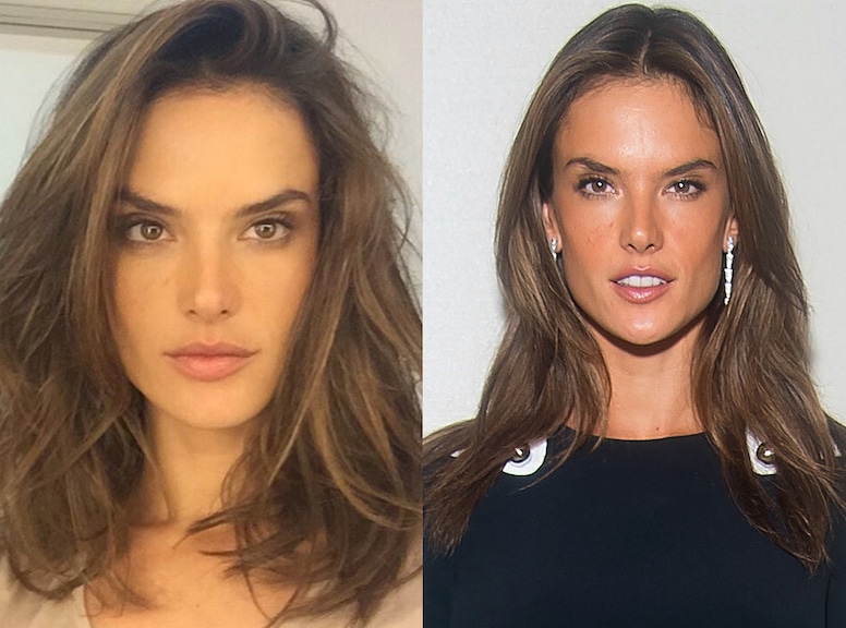 Alessandra Ambrosio, Hair